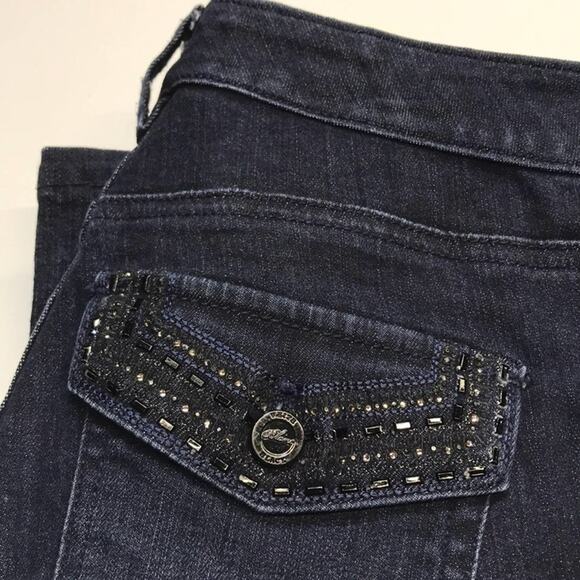 WHITE HOUSE Womens 2 Shirt Bootleg Blue Jeans - Picture 4 of 6